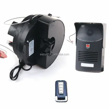 Remote Control Garage Roller Door Opener Side Fitted Rollup Door Motor Opener Buy Garage Roller Door Opener Rolling Door Opener Rollup Door Opener