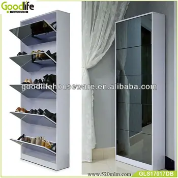 Wall Hanging Shoe Rack 5 layer wall mounted shoe storage mirror cabinet - buy wall Wall Hanging Shoe Rack 5 layer wall mounted shoe storage mirror cabinet - buy wall
