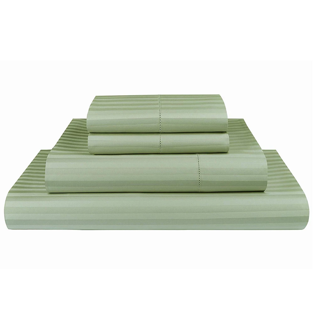 Home Textile Wholesale 1800tc Cotton Sheet Sets Home 4 Piece Microfiber