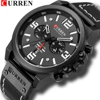 

Wholesale CURREN Brand 8314 Fashion Leather Quartz Men Watches Casual Date Chronograph Male Wrist Watches Clock Relojes Hombre