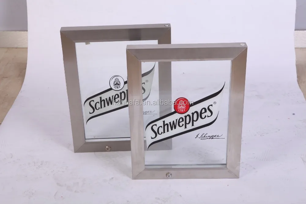 
economical aluminium frame wine cooler glass door 
