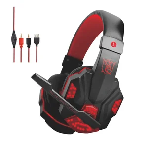 Most popular electronic gadget audio noise reduction pc game headphone for gamer, auriculares gamers para pc