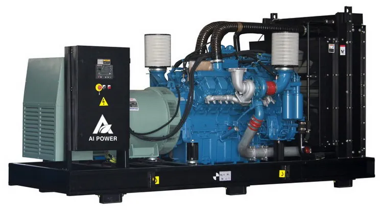 Mtu 2000 Series Powered Big Diesel Generator Set - Buy Big Diesel ...