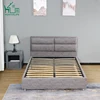 Free Sample White Queen Build High Mid Platform Bed