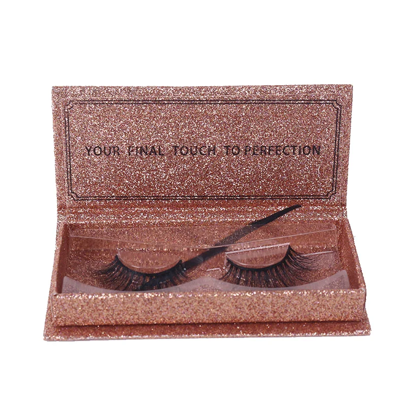 

custom eyelash box,rose gold paper box of eyelash paper packaging box,custom paper eyelash packaging HZY009