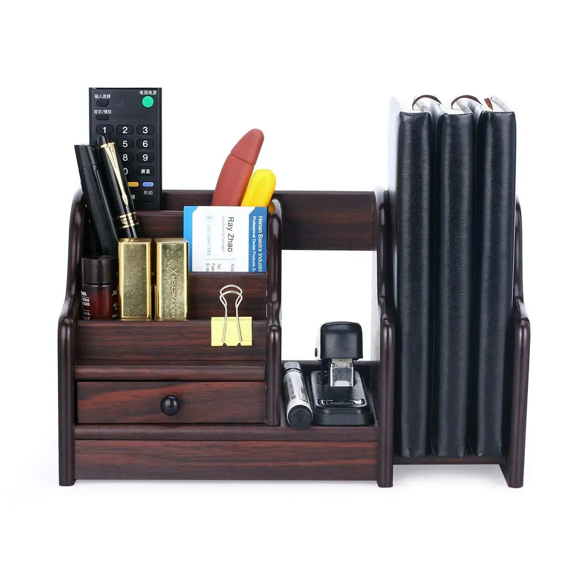 Ikee Design Acrylic 6 Shelf Office Desk Organizer Caddy Ikee Design Acrylic 6 Shelf Office Desk