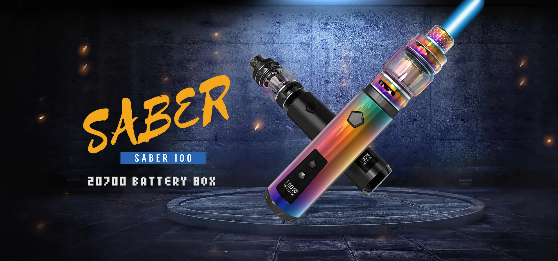 tank 100w saber 20700 电池盒 mod 电子香烟 vape 笔 buy ijoy