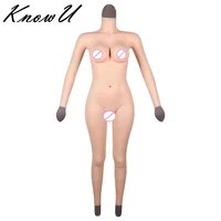 

2019 New Memory silicone material Fullbody Suit C cup D cup breast forms for Crossdressing