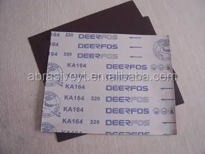 
electrostatic adhesion sand cloth 9*11 sheet 