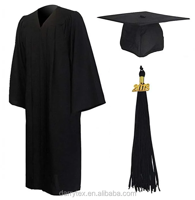 Black cap and gown Clearance