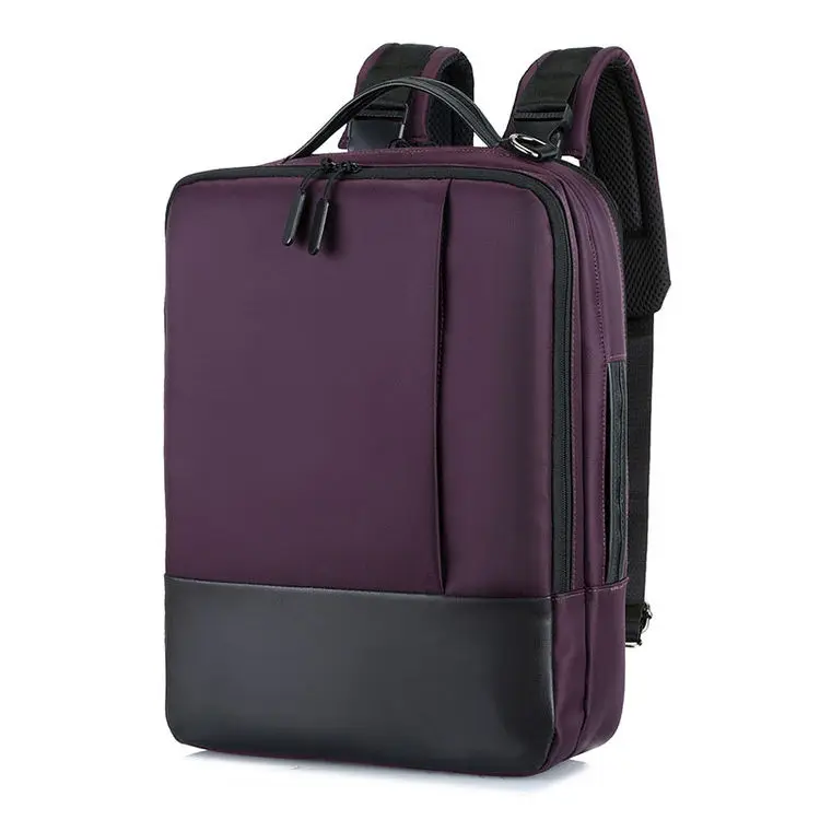 

Wasserdicht Rucksack Purple Business Laptop Back Bag Dual Use Backpack Laptop Travel