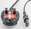 UK Mains Power Lead - RIGHT ANGLE - Cable for Samsung Toshiba LG Sharp Sony TV Sky box, Sky Plus+ HD Box | 3 Pin Wall Cord to F