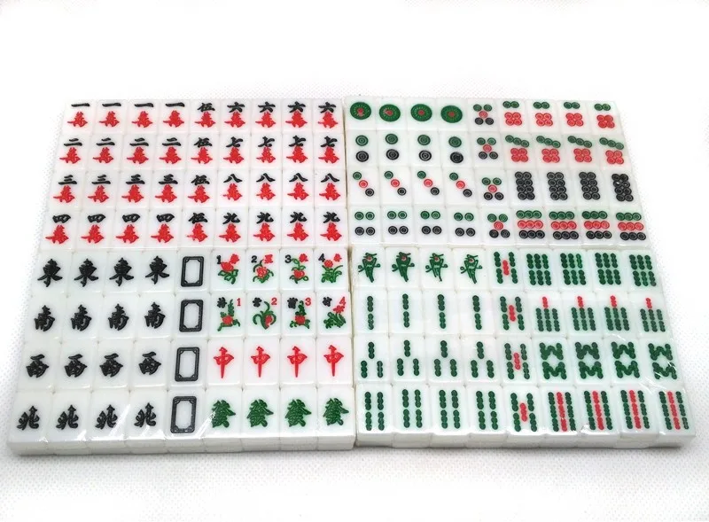 Chinese Mahjong Manufacture Custom High Quality Travel Acrylic Mahjong