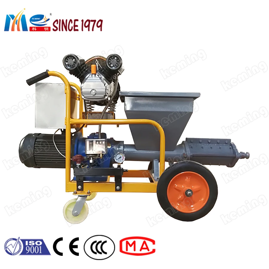 KLW120 plaster machine 8