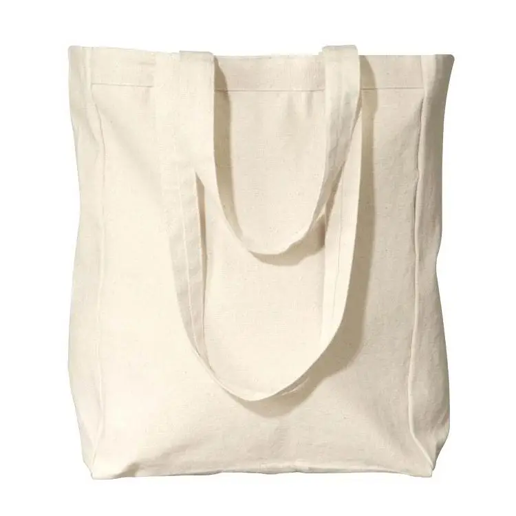 

Customize Reusable Eco Friendly Promotional blank cotton tote grocery bags with custom printed logo linen tote bag, White