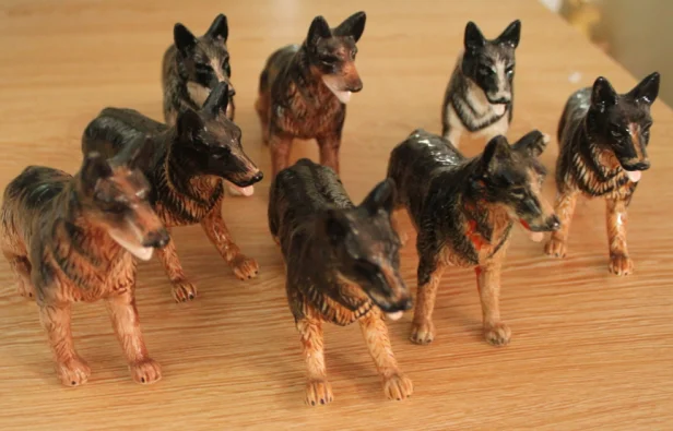 
Hot Selling Boxdog figurine Handmade Ceramic Custom Dog Statue 