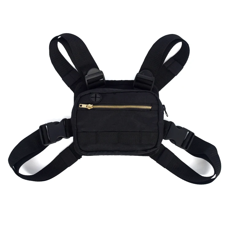 Heavy Duty Polyester Men Running Sports Chest Pack With Adjustable ...