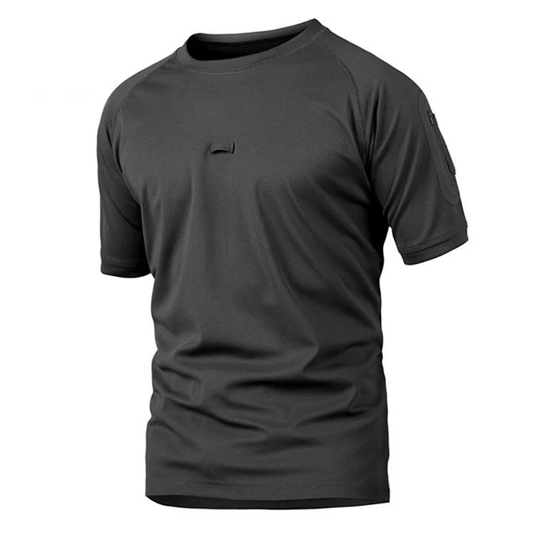 

OEM Custom Military Camouflage T-shirt,Combat Short-Sleeve Camo T-shirt For Men Wholesale, Black;army green;khaki;acu;cp;navy