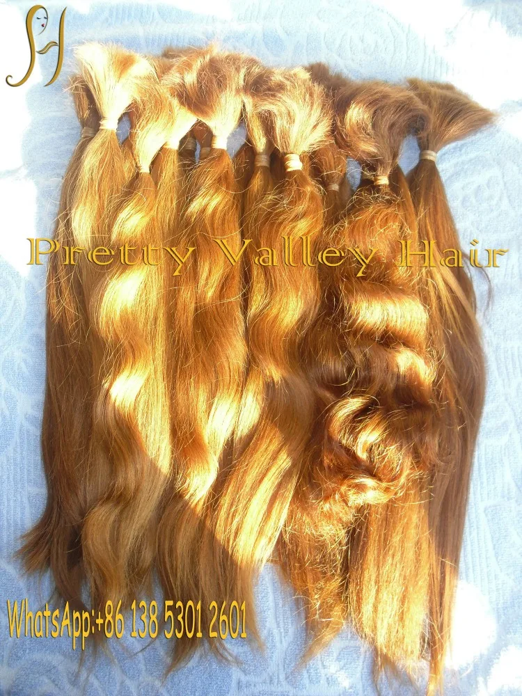 
double drawn 9a grade mongolian human virgin hair bulk 