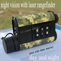 6X32 digital monocular infrared day and night vision goggles with rangefinder and compass Night Vision telescope