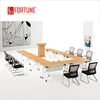 Cheap modern office furniture U shape rectangular boardroom folding training table(FOH-TD-1207-H)