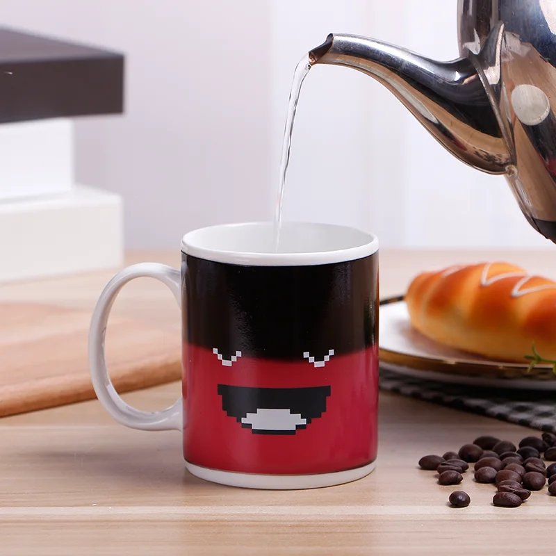 
personalized mug heat sensitive color changing coffee mugs 11oz sublimation mugs 