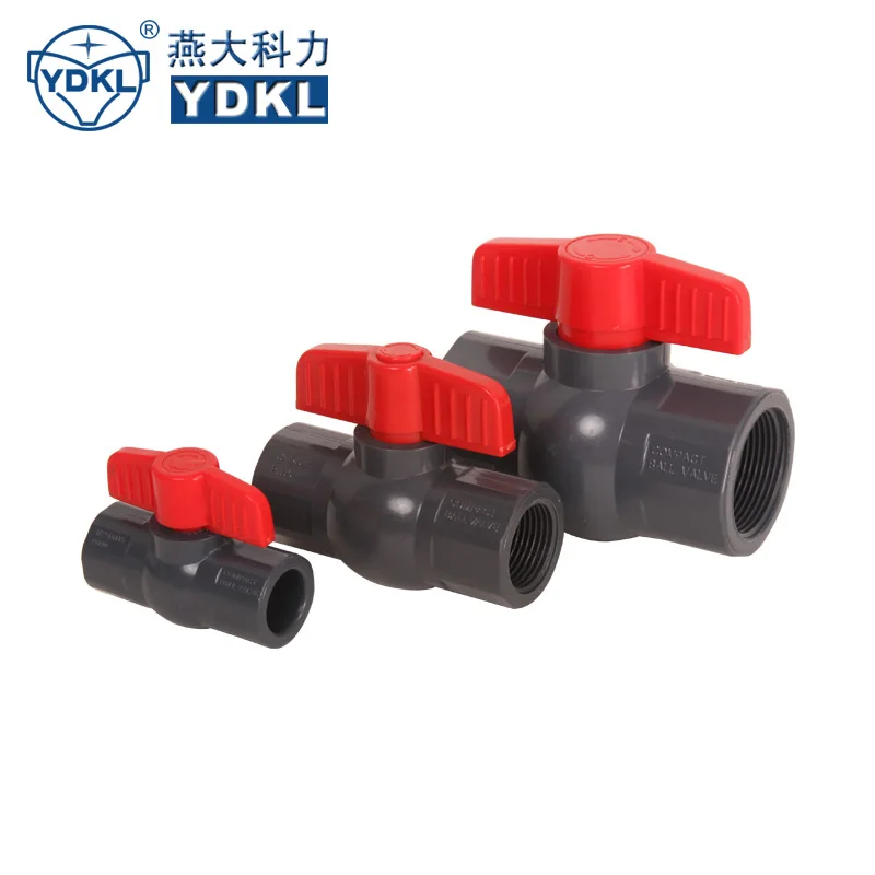 PVC OCTAGONAL BALL VALVE (Lightweight type1) 25mm