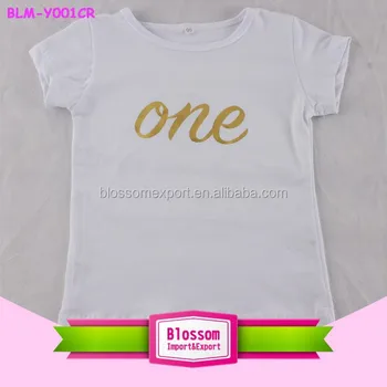 baby tank cotton birthday wholesale solid larger shirt