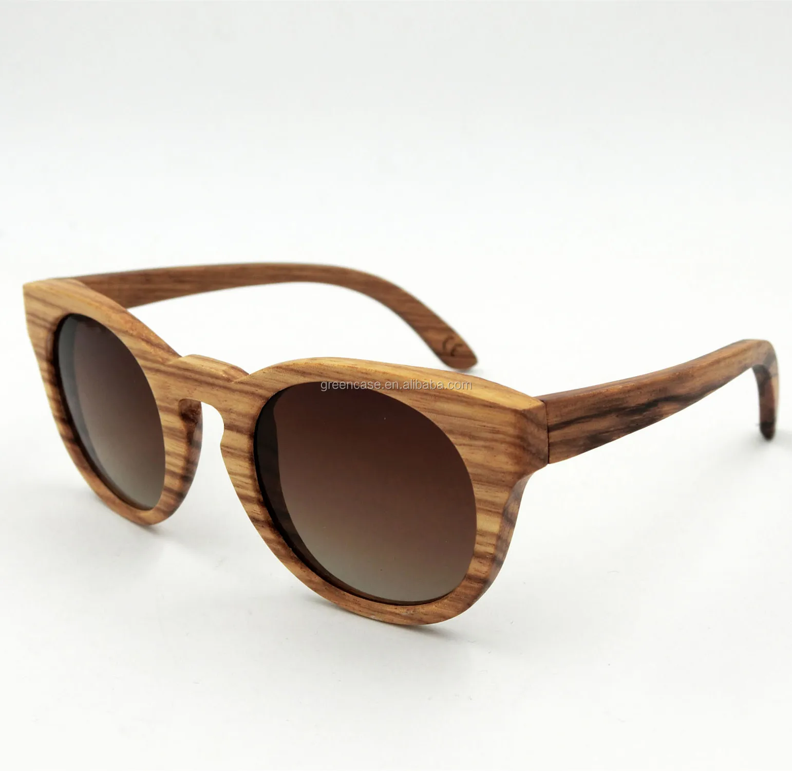 

Special Zebra Wood Cat 3 UV400 Wooden Sunglasses for Fancy Ball