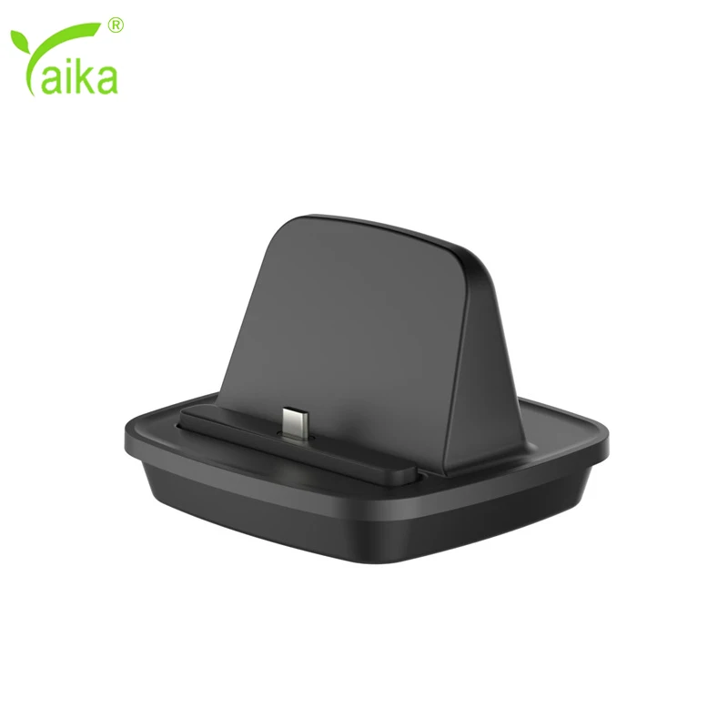 

QC3.0 USB C Wireless Stand Docking Charger Station Adapter Type c Charging Dock For Samsung S9, Black