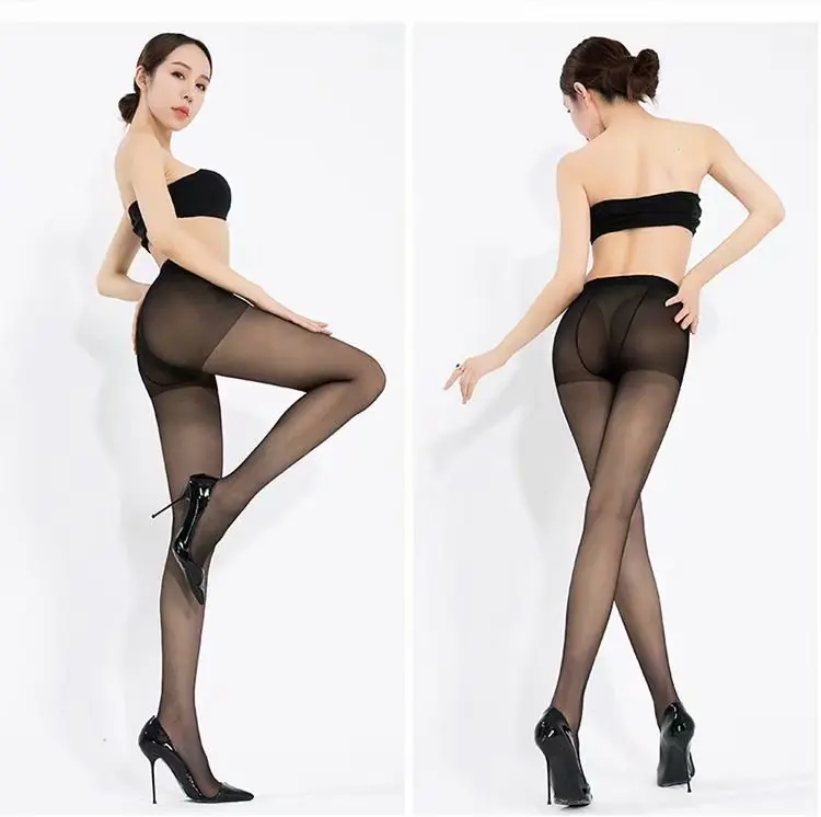 

Manufacturers wholesale Super Elastic Magical Stockings Sexy Women Tights Skinny Legs Pantyhose Prevent Hook Silk Nylons Collant, Picture shown