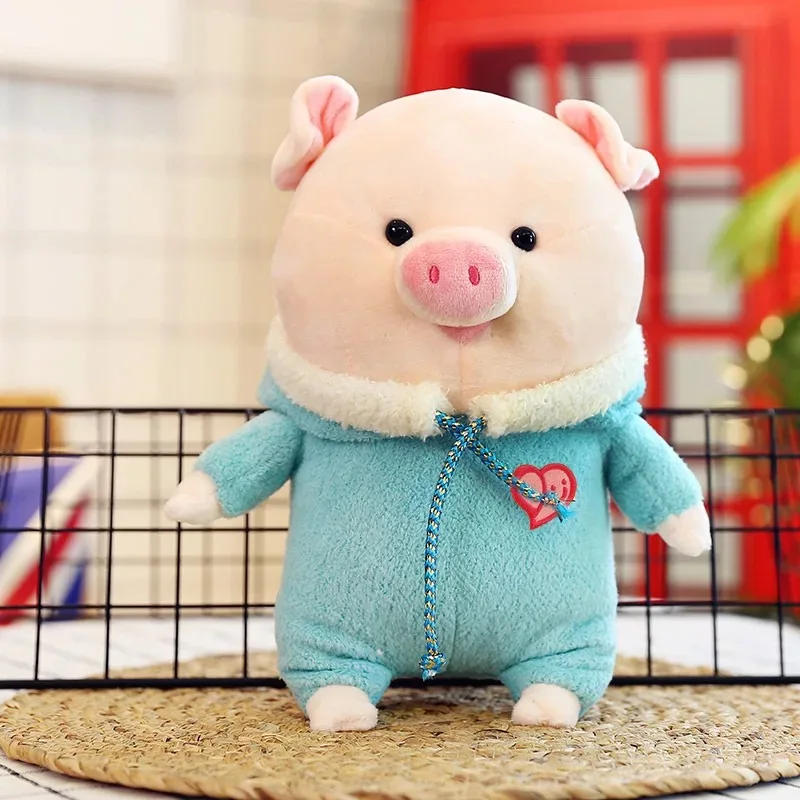 fluffy pig toy