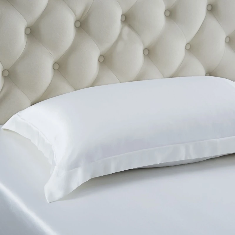 Oxford Style 100 Mulberry Silk Pillowcases Charmeuse Neck Pillow And Pillowcase
