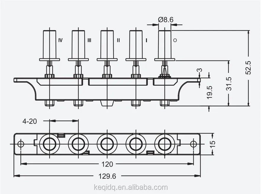 Black Cylindrical Front Mounting 3 Speed 5 Keys S Metal Cooker Hoods