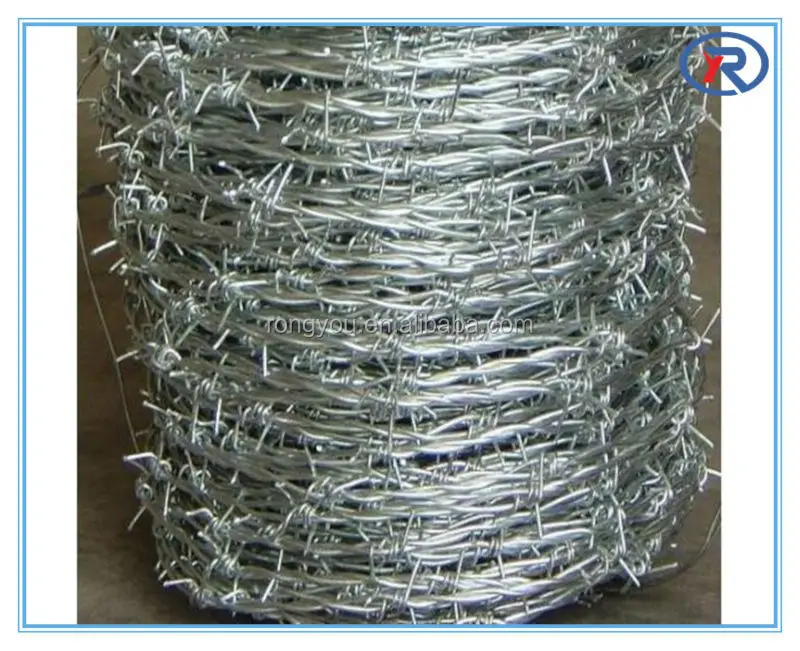 electro_hot_dip_galvanzied_barbed_metal_wire_pvc_coated_for_cattle_fence