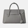 custom pebble pu faux leather ladies city hand tote bag office handbag for women