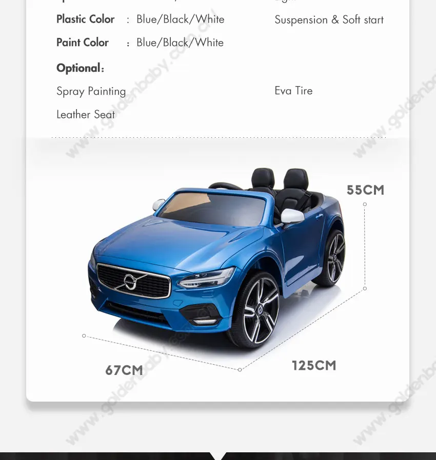 Kids Ride On Volvo S90 Car 2018 View Ride On Car Gb Product Details From Goldenbaby Manufacture Co Ltd On Alibaba Com