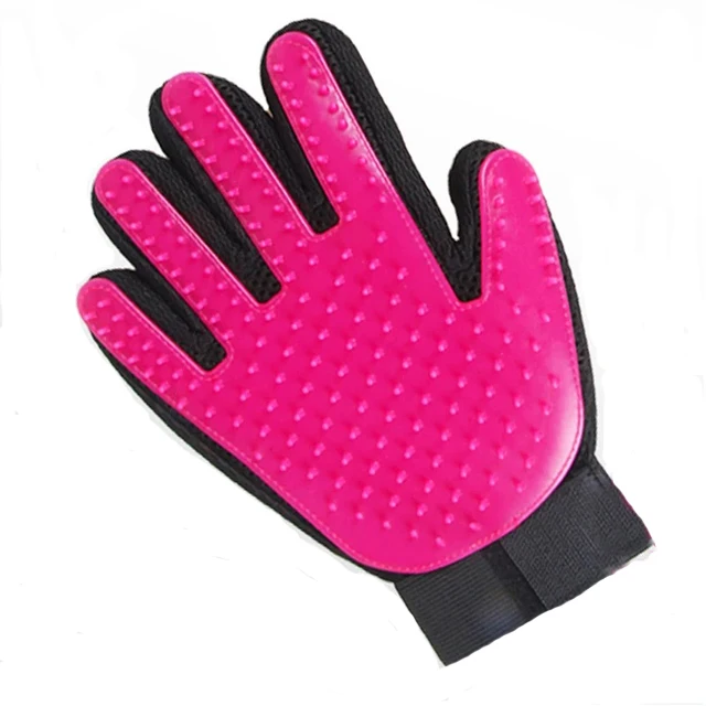 Pet Grooming Glove,Versatile Dog Cat Hair Removal Massage Bathing Glove