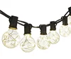 Wedding 25ft G40 construction led christmas light string decorative string light