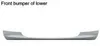 For ford focus 2009 front bumper of lower/front bumper grille/car mesh bumper grille