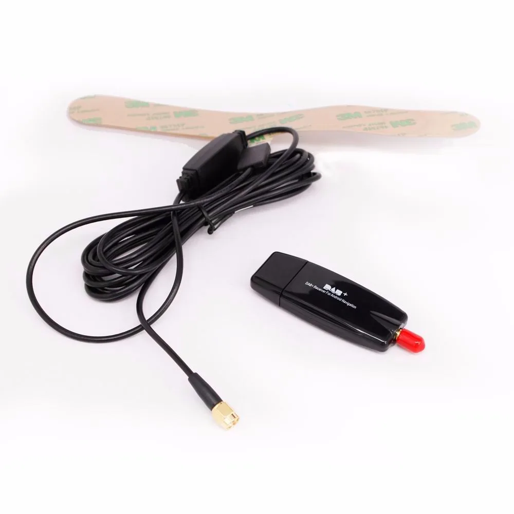 Dab+ Antenna Usb Dongle For Android Car Dvd Player Car Radio Gps With 4 ...