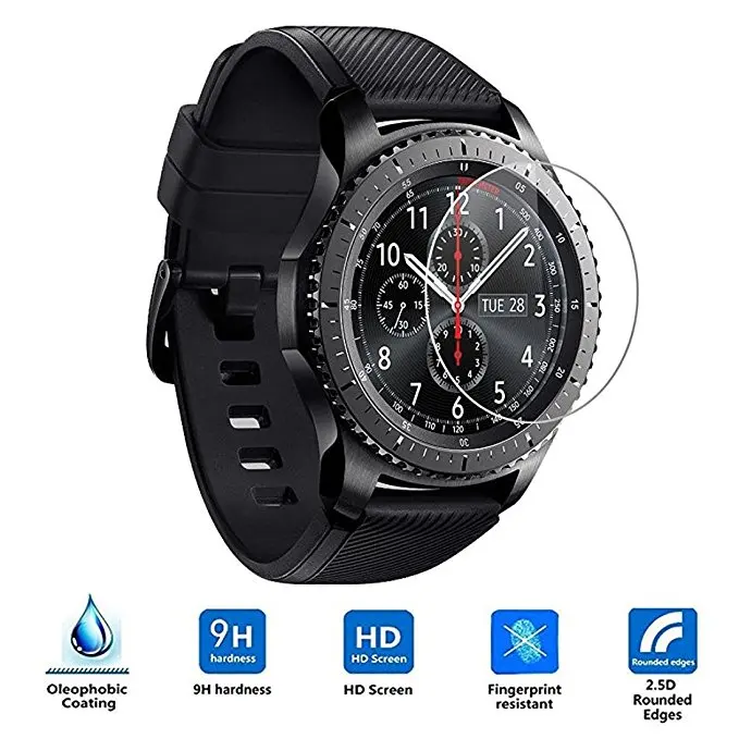 

Tempered Glass Screen Protectors For Samsung Gear S3 Classic/Frontier