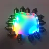 2017 new arriveled flash craft smaller gift micro squeeze wireless chip led keychain light