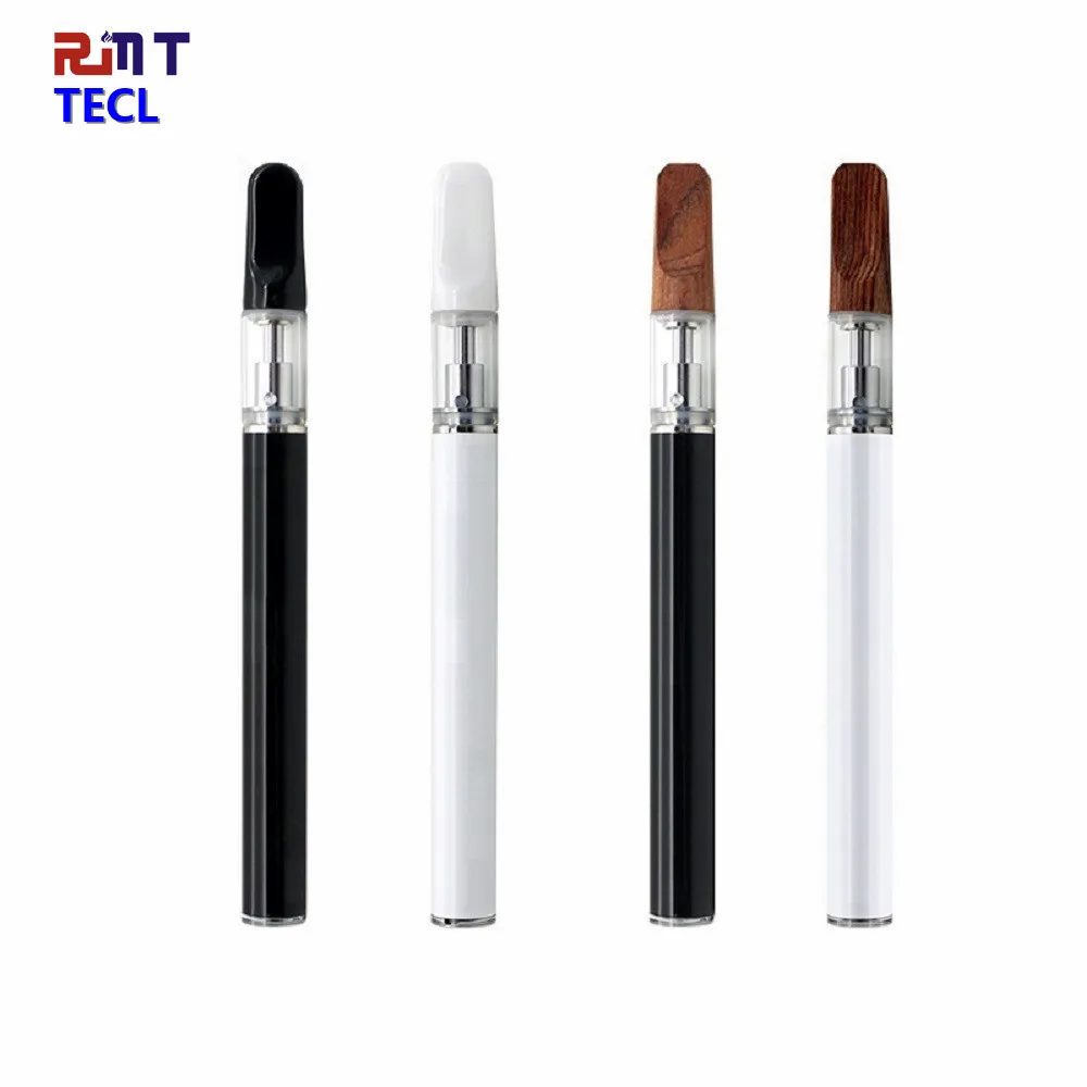 Reymont oil vape pen 510 thread cbd vaporizer cartridge custom Logo disposable vape 0.5ml thick oil holes 350mah vape battery