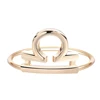Simple Fashion Female Jewelry Adjustable Gold Silver 12 Signs Zodiac Rings