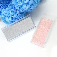 

wholesale custom Packaging false eyelashes box empty lashes cases for Mink Lashes