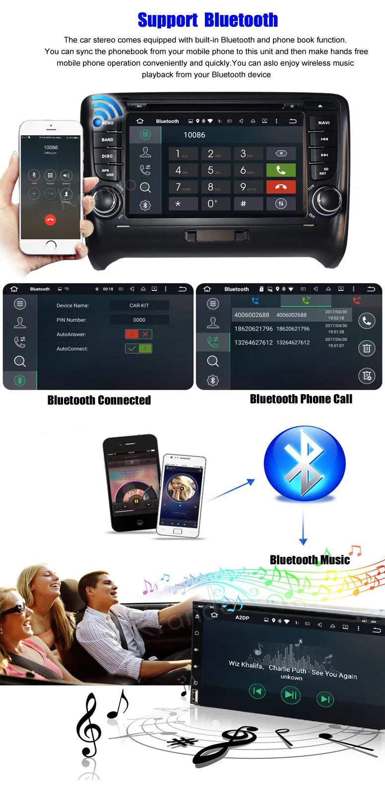 for audi tt car multimedia system