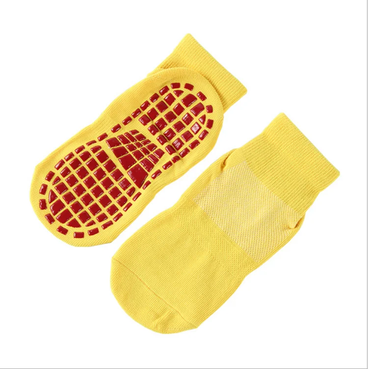 

Accept Small Quantity Knitted unisex women men children rubber on bottom silicone non slip socks