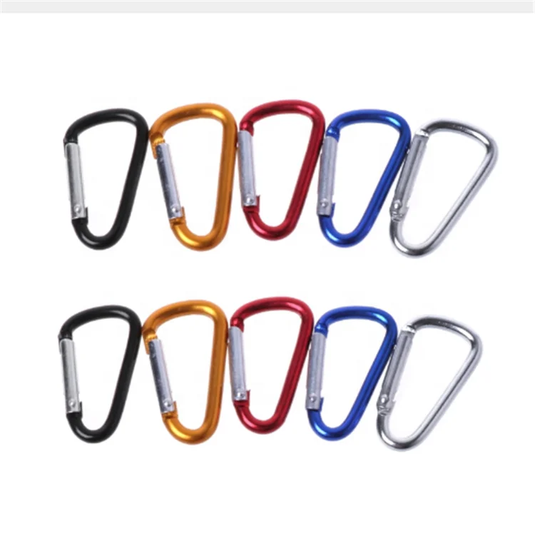 BT-A003 OEM Design High Quality Outdoor Climbing 4*40mm D Shape Snap Hook Carabiner Clip
