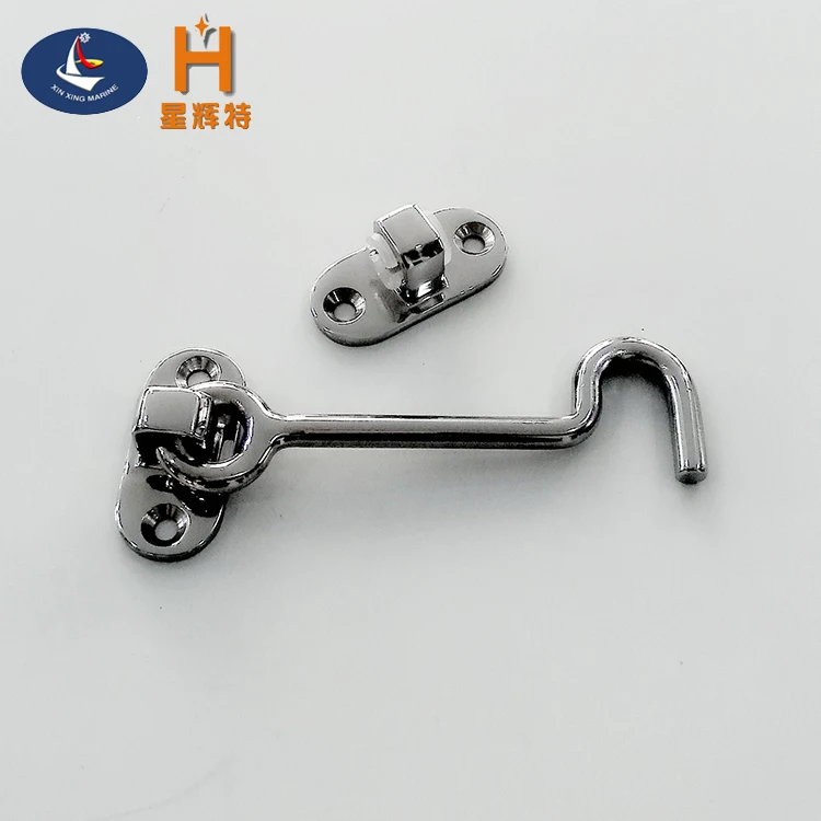 Sailboat Accessories Stainless Steel Door Hasp Lock For Yacht